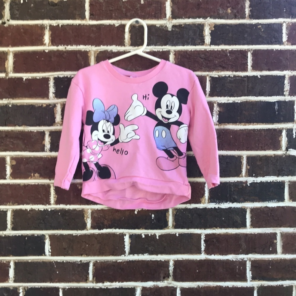 Disney Junior Mickey and Minnie Mouse shirt, Sz 4T